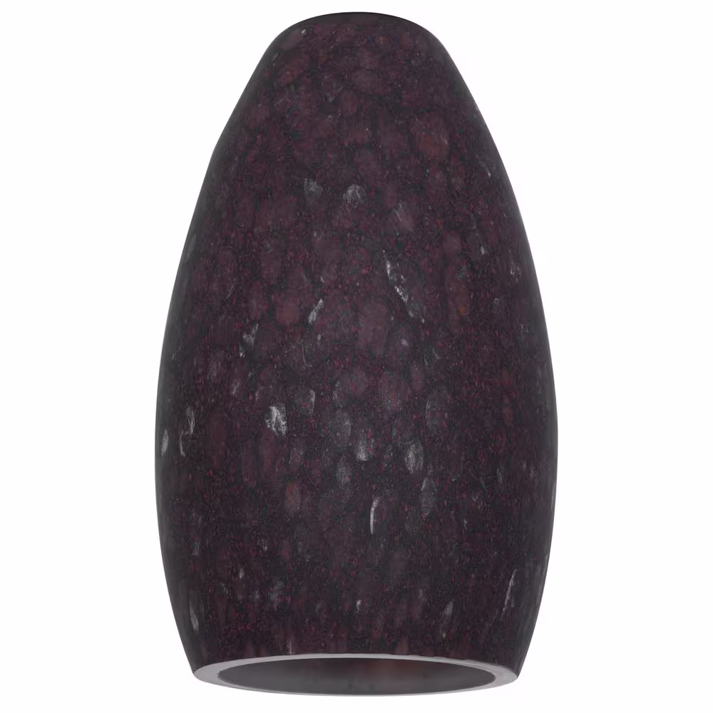 Access Lighting Inari Silk 5 in. Brown Stone Glass Finish for Indoor Shades