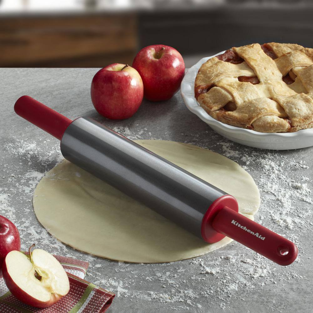 KitchenAid 22 in. Red Gourmet Rolling Pin
