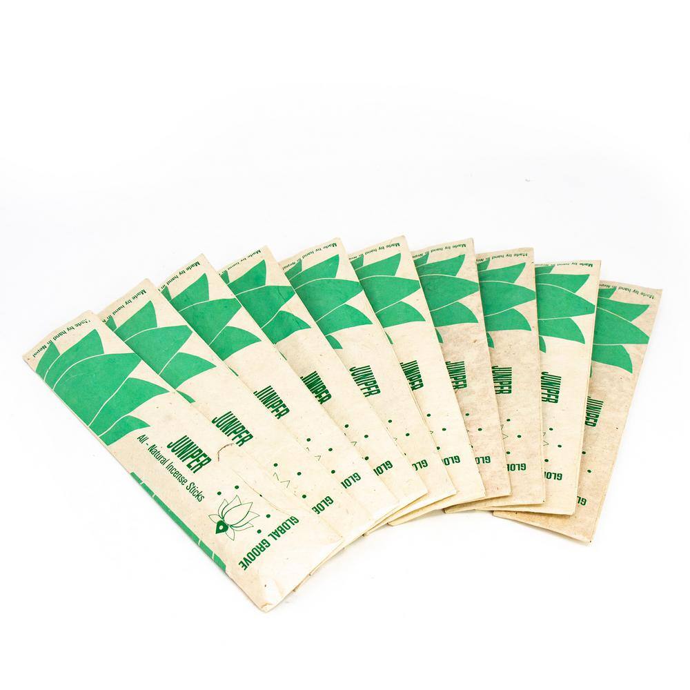 None All-Natural Brown Juniper Stick Incense (2 Packs)