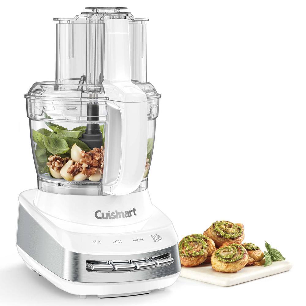 Cuisinart Core Custom 13-Cup White Food Processor with All-in-One Storage System