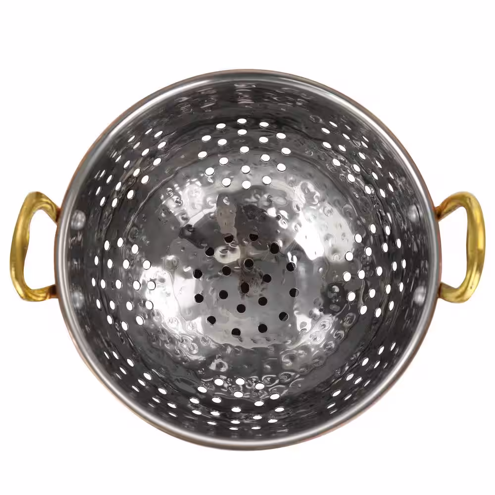 Gibson Home Rembrant 5.7 in. Copper Stainless Steel Mini Colander