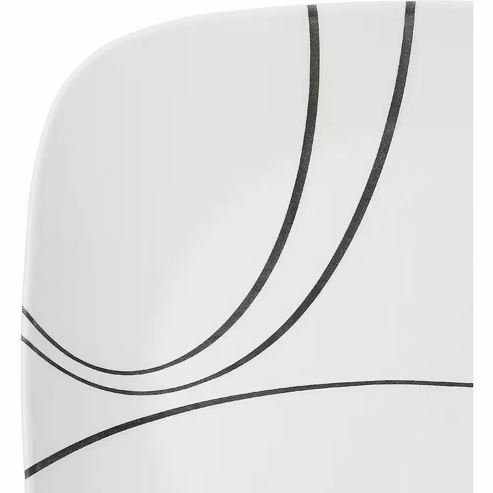 Corelle 10.5 in. Dinner Plate, Simple Lines