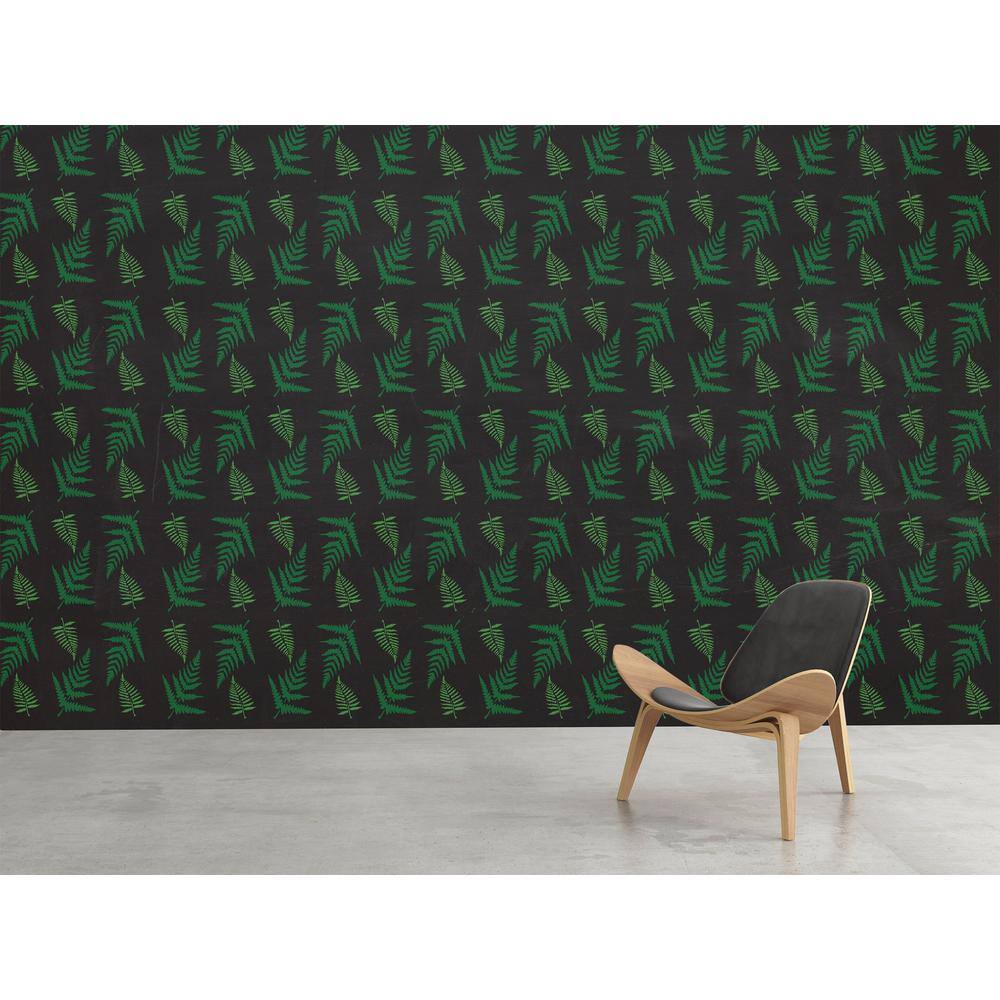 Stencil1 Fern Repeat Pattern Stencil