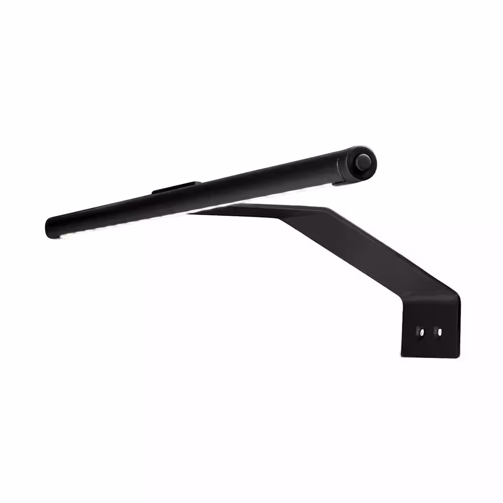 BAZZ Picture Lamp 13-1/2 ft. 1-Light Matte Black Integrated LED Fixed Track Lighting Kit