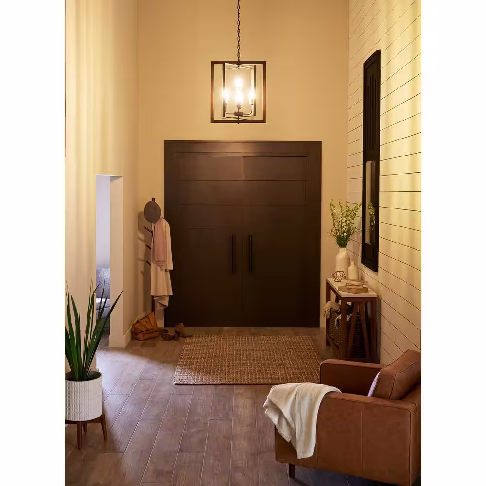 Philips 75-Watt Equivalent BA11 Dimmable Warm Glow Dimming Effect LED Candle Light Bulb Bent Tip E26 Soft White (2700K) (6-Pack)