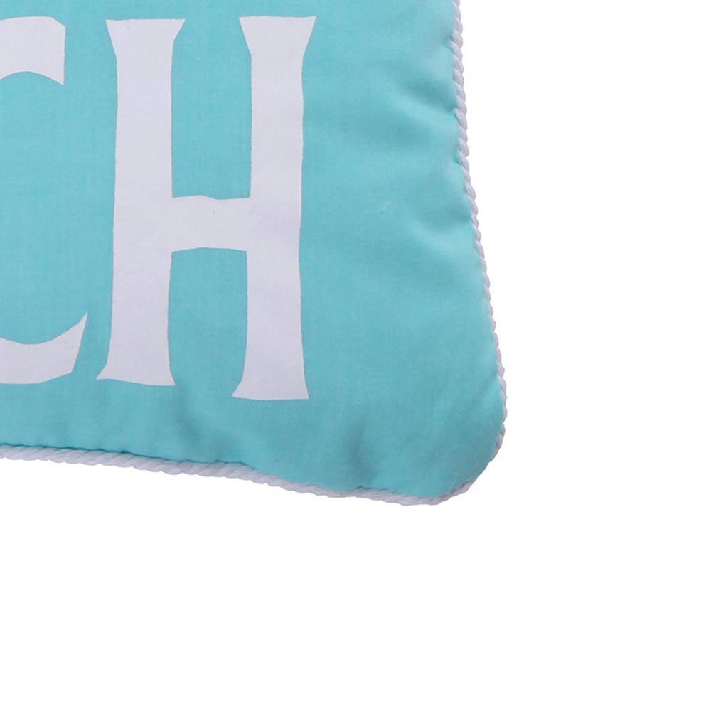 None Ocean Springs Teal and White 