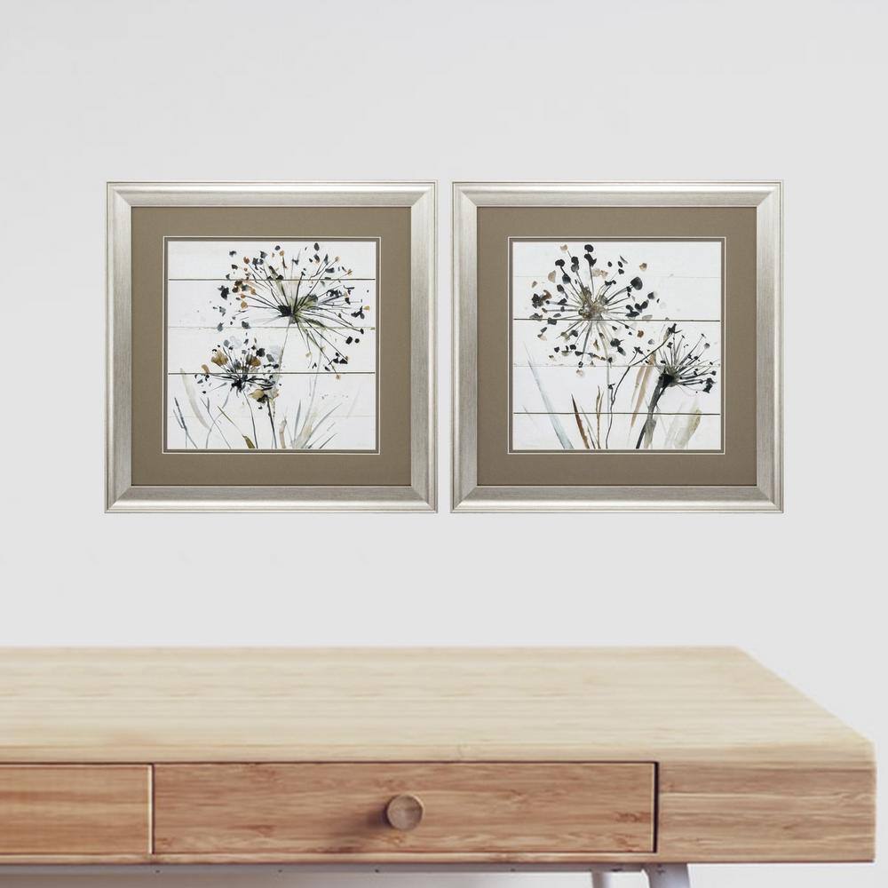 HomeRoots Victoria Brushed Silver Gallery Frame (Set of 2)