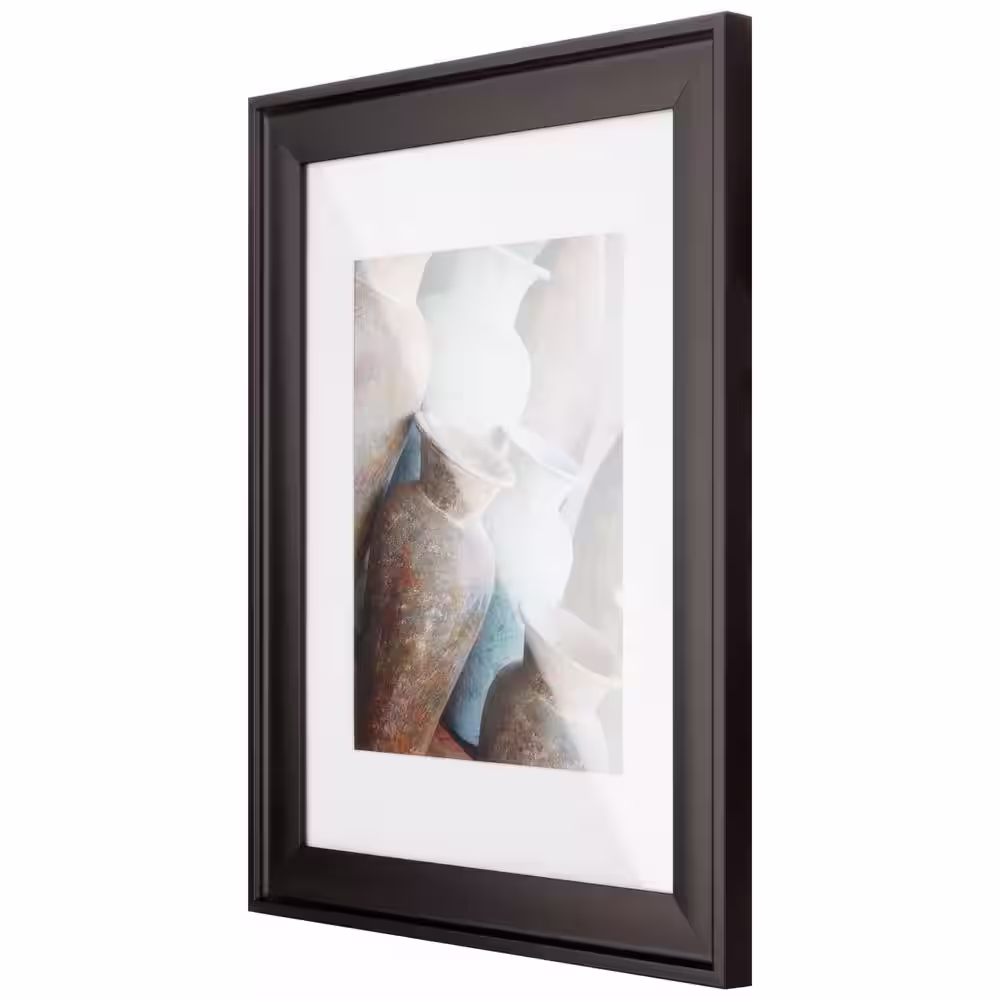 None 8 in. x 10 in. Black Picture Frame in Multiple Sizes(Set of 6)