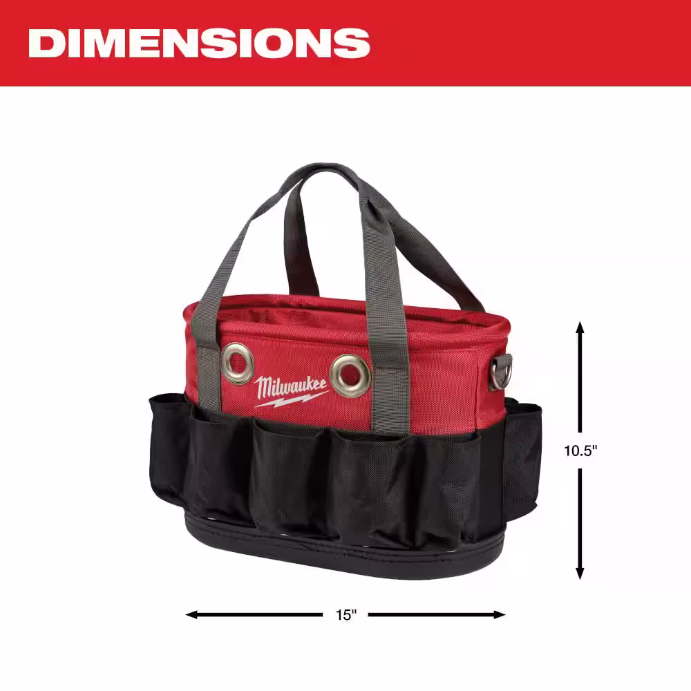 Milwaukee 10.4 in. Underground Oval Bag