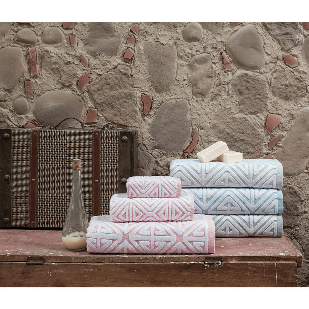 Enchante Home Glamour 8 pcs Anthracite Turkish Cotton Hand Towels