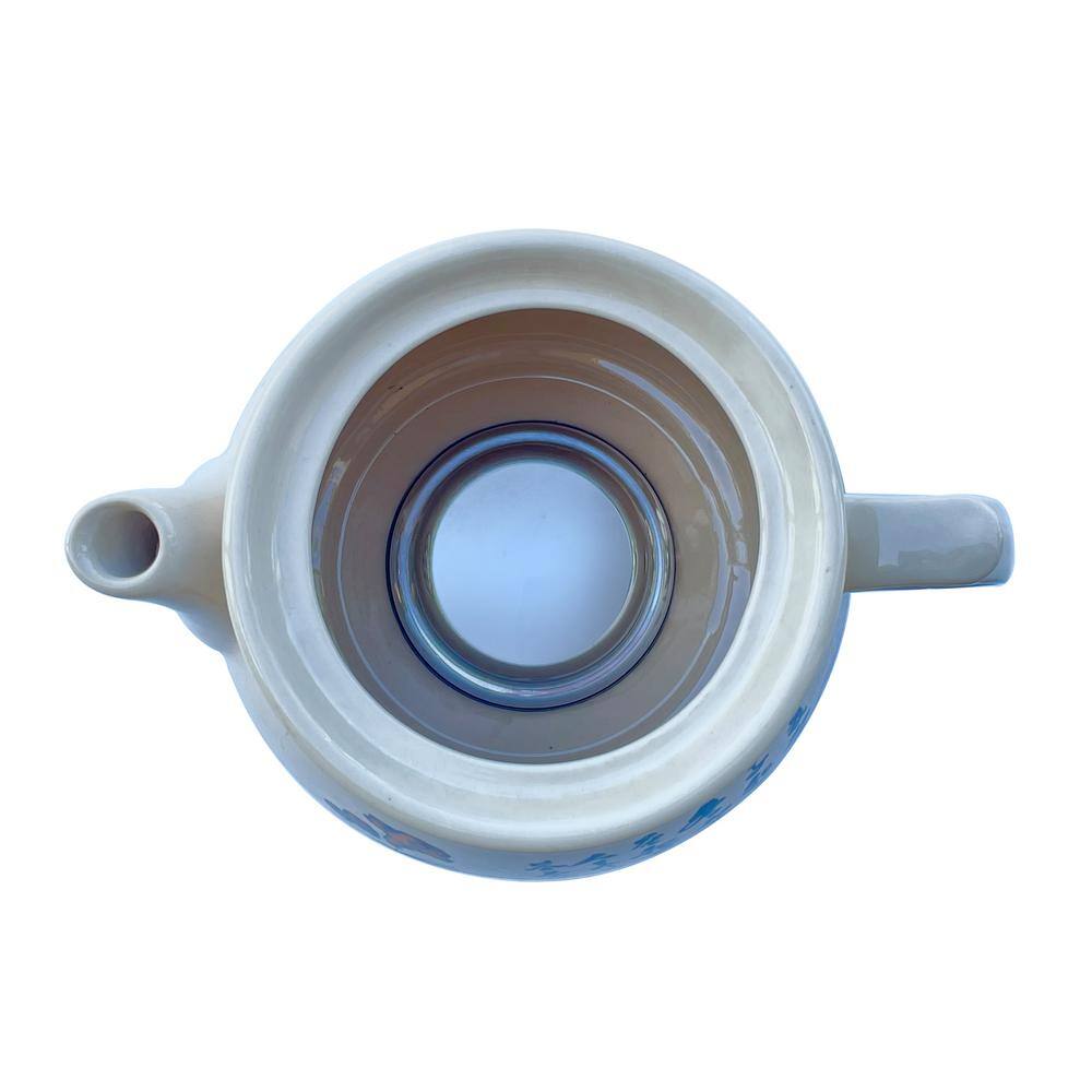 SPT 16-Cup Ivory Ceramic Electric Kettle with Keep Warm Setting