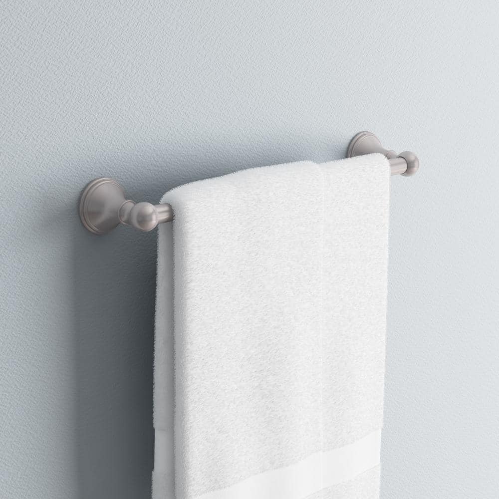 Delta Crestfield 18 in. Towel Bar in Brushed Nickel