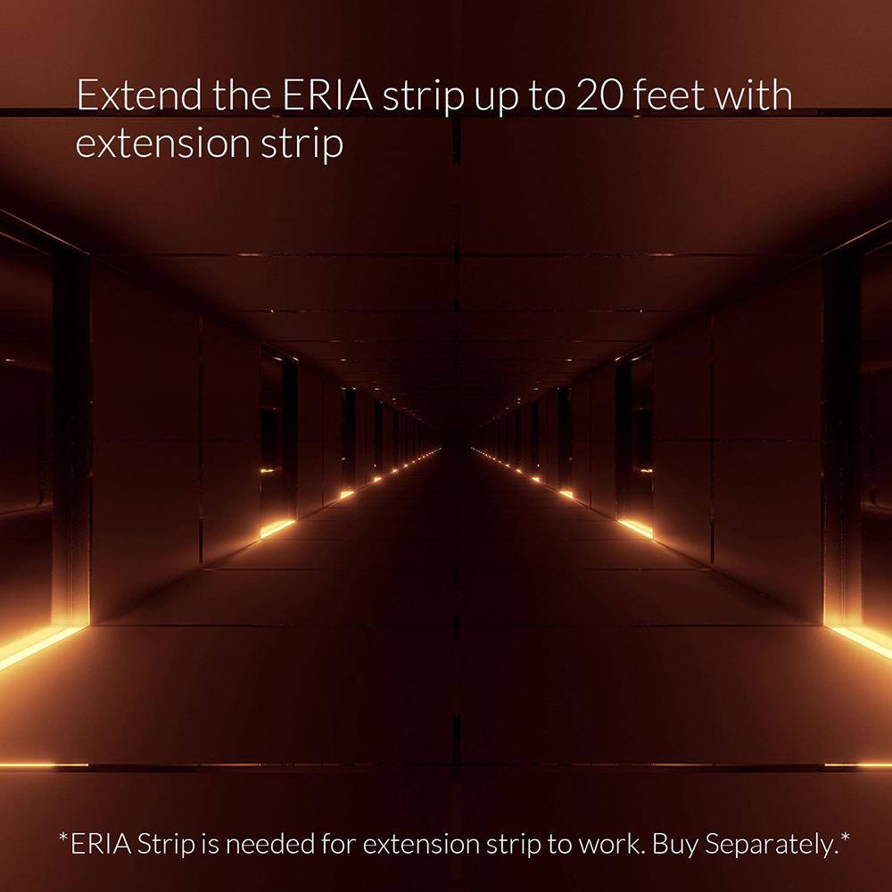 AduroSmart ERIA 10 ft. Flexible Color and White LED Dimmable Extension Strip Light (Plug Not Included)