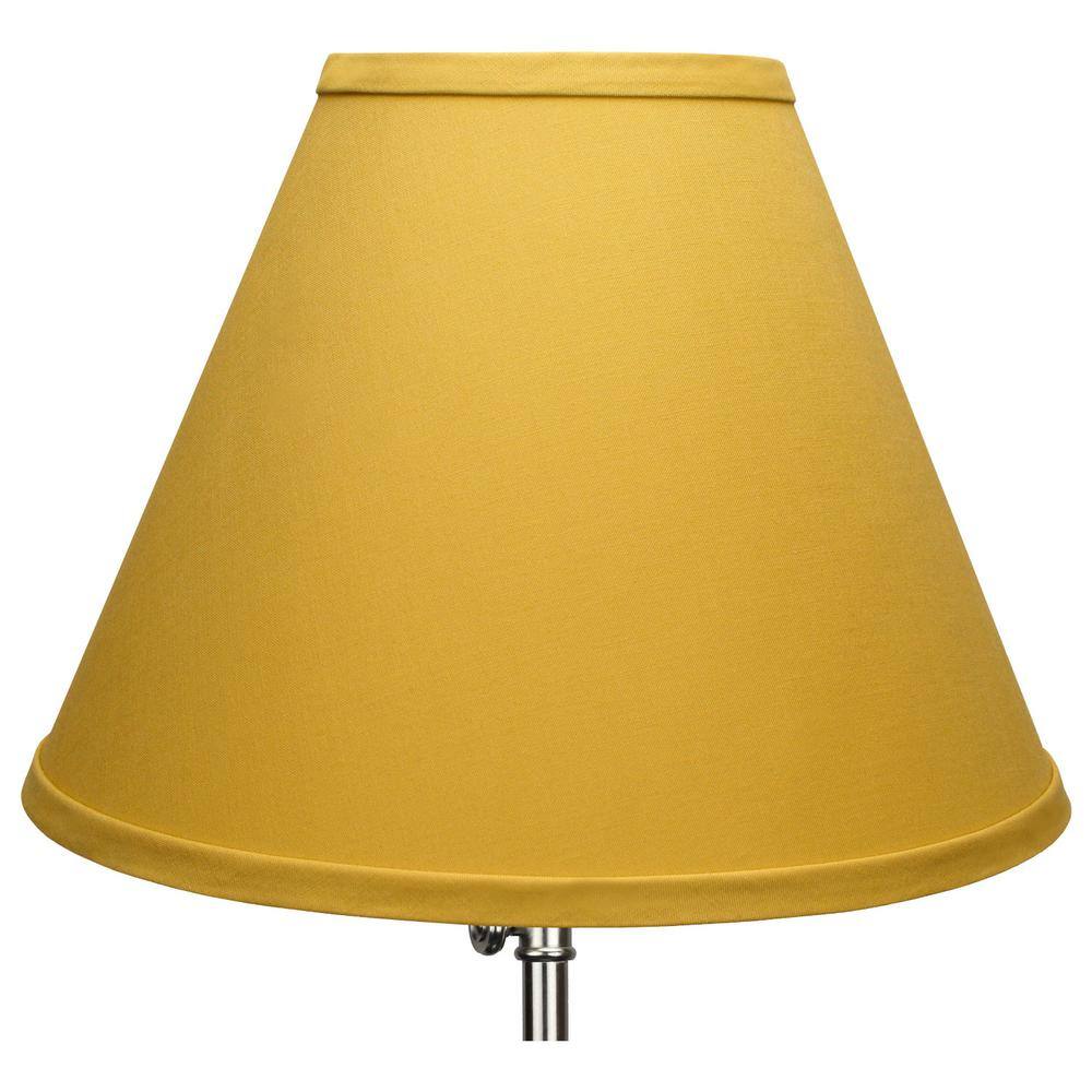 FenchelShades.com Fenchel Shades 12 in. Width x 9.5 in. Height Curry/Nickel Empire Lamp Shade