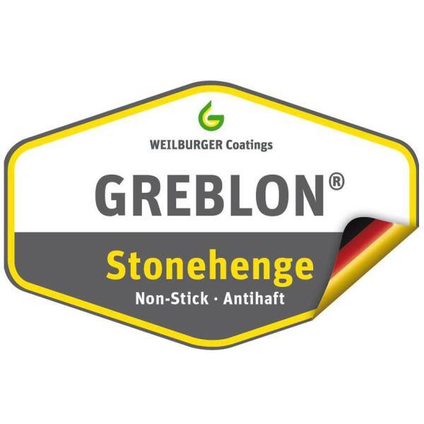 Ozeri Stone Earth 12 in. Aluminum Ceramic Nonstick Frying Pan in Lava Black