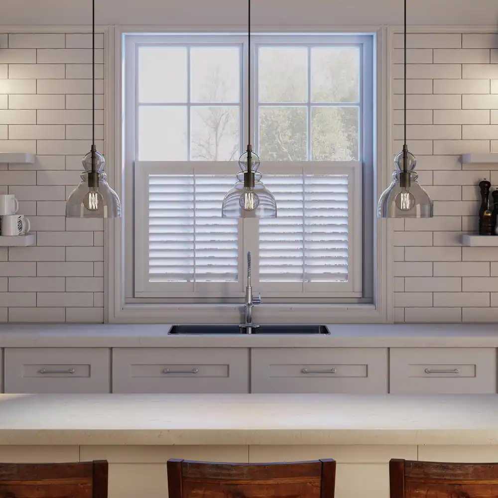 Westinghouse 1-Light Oil Rubbed Bronze Adjustable Mini Pendant with Hand-Blown Clear Seeded Glass