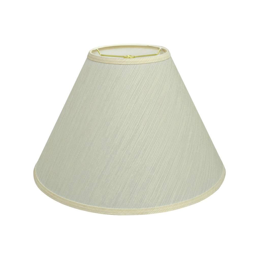 Aspen Creative Corporation 18 in. x 12.5 in. Eggshell Hardback Empire Lamp Shade