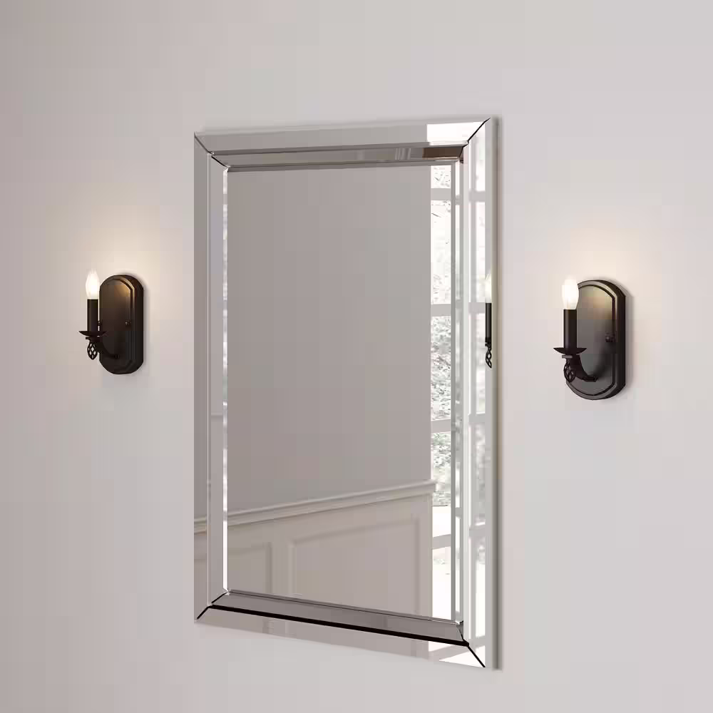 Progress Lighting Greyson Collection 1-Light Black Wall Sconce