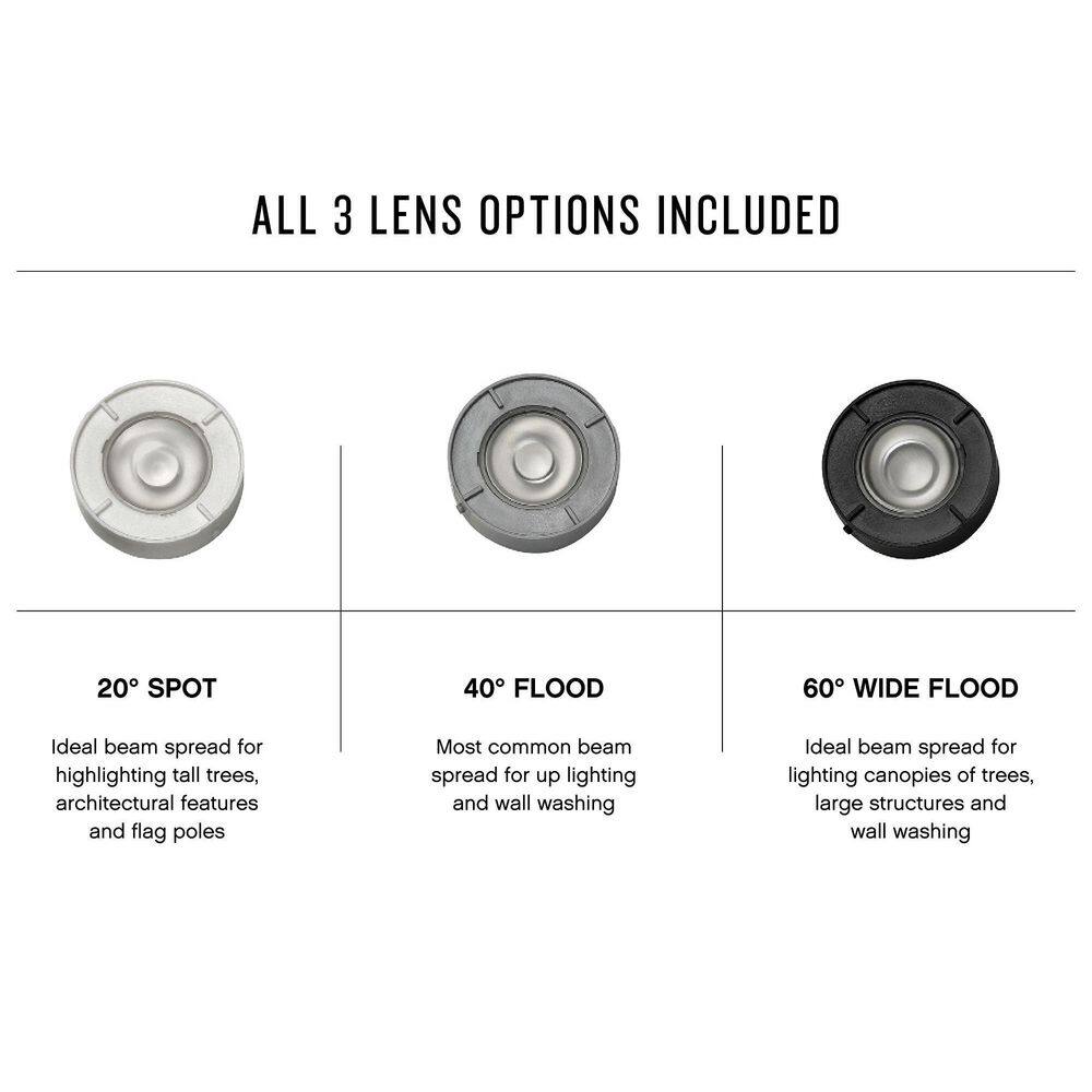 HINKLEY Lumacore 3000K Adjustable Lumen Matte Bronze Low Voltage LED Spotlight with Variable Wattage