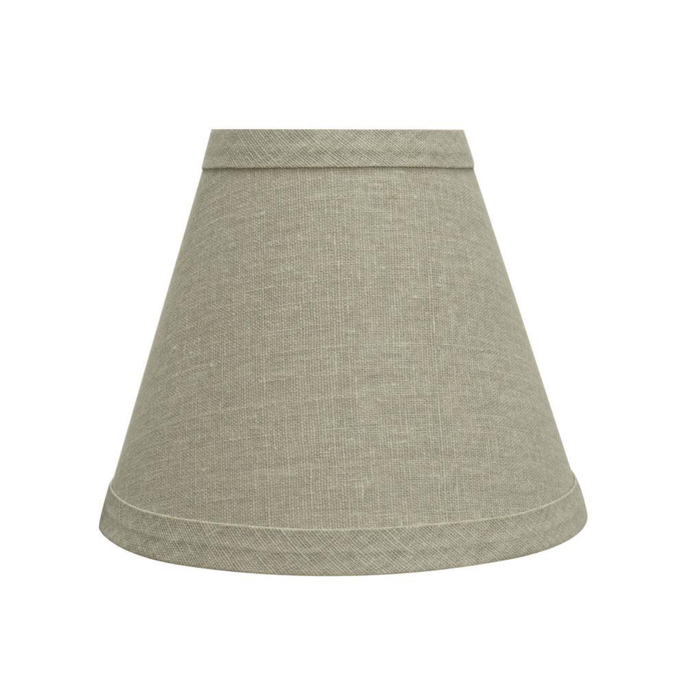 Aspen Creative Corporation 6 in. x 5 in. Khaki Hardback Empire Lamp Shade (6-Pack)