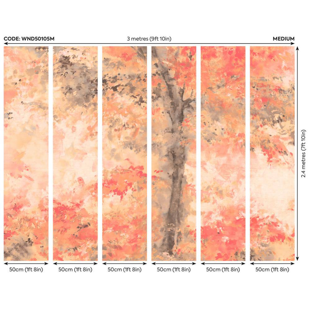 OhPopsi Autumnal Dapple Landscapes Wall Mural