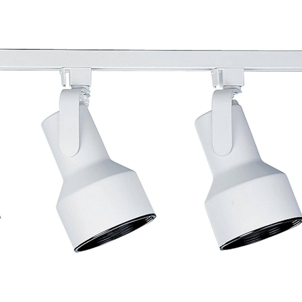 Progress Lighting Alpha Trak Collection 3-Light White Track Lighting Kit