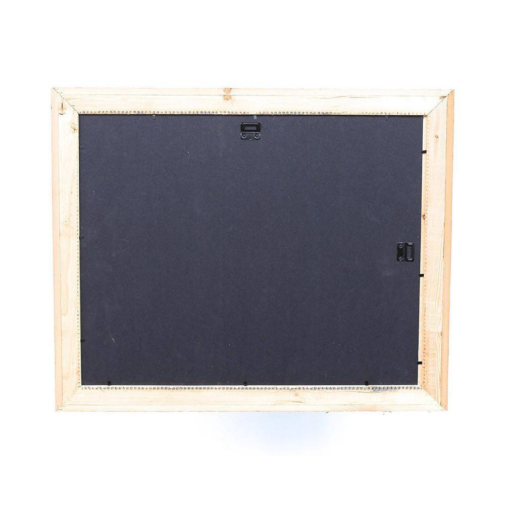 BarnwoodUSA Rustic Farmhouse Signature Series 12 in. x 18 in. Smoky Black Reclaimed Picture Frame