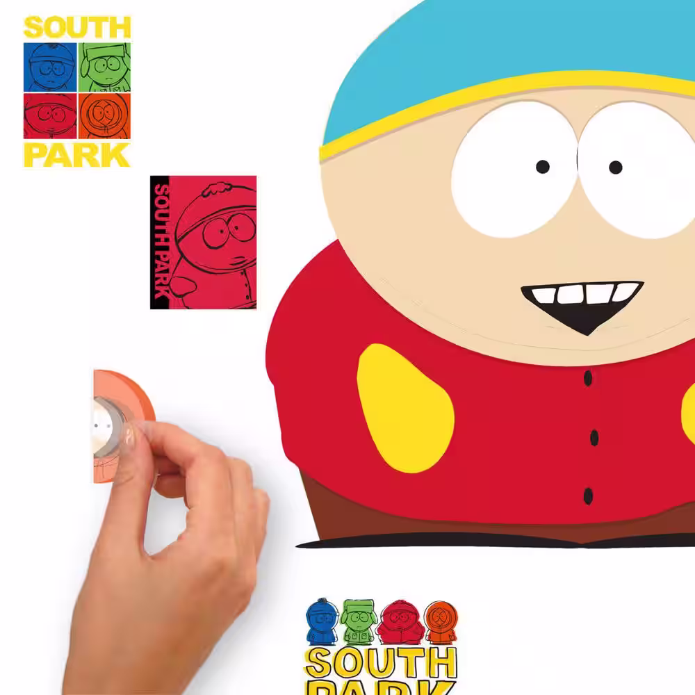 RoomMates South Park Multicolor XL Giant Peel and Stick Wall Decals