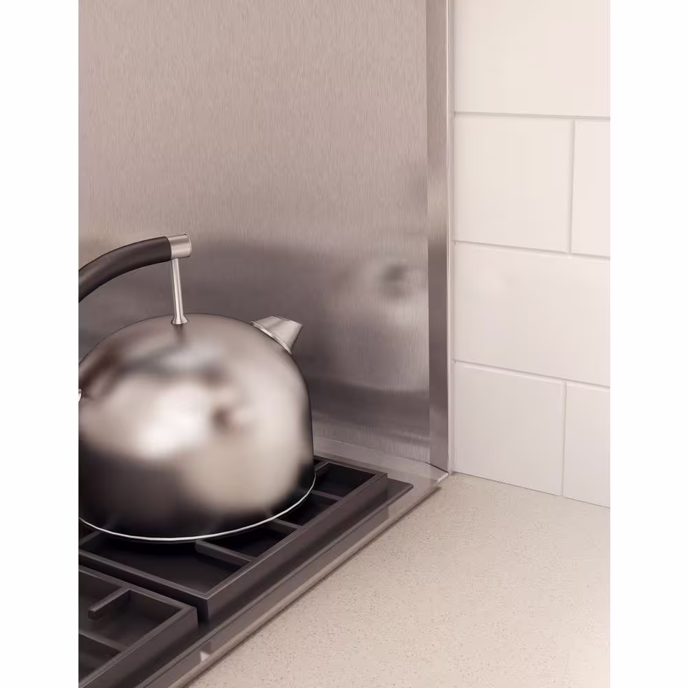 Inoxia Alpha 30 in. x 30 in. Stainless Steel Backsplash