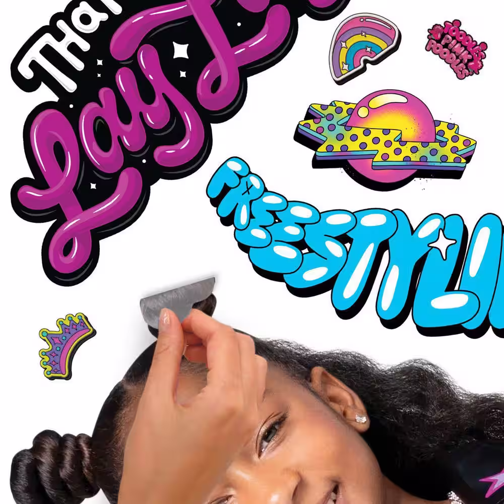 RoomMates That Girl Lay Lay Multicolor Giant Peel and Stick Wall Decals