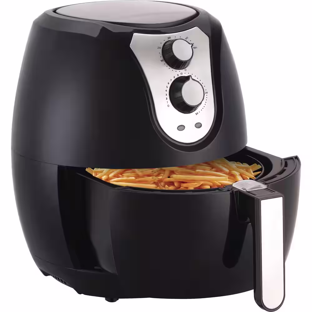 Emerald 3.4 Qt. Manual Air Fryer with Rapid Air Technology