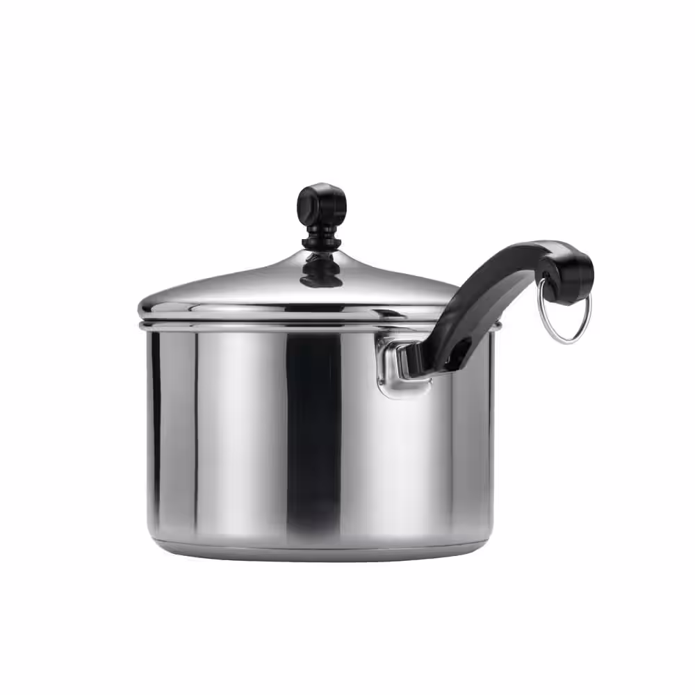 Farberware Classic Series 1 qt. Stainless Steel Sauce Pan with Lid