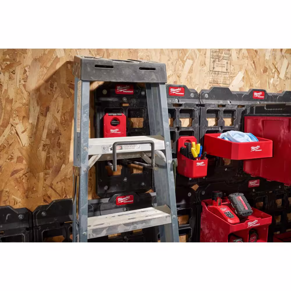 Milwaukee Packout Large Hook with Packout Compact Wall Plate