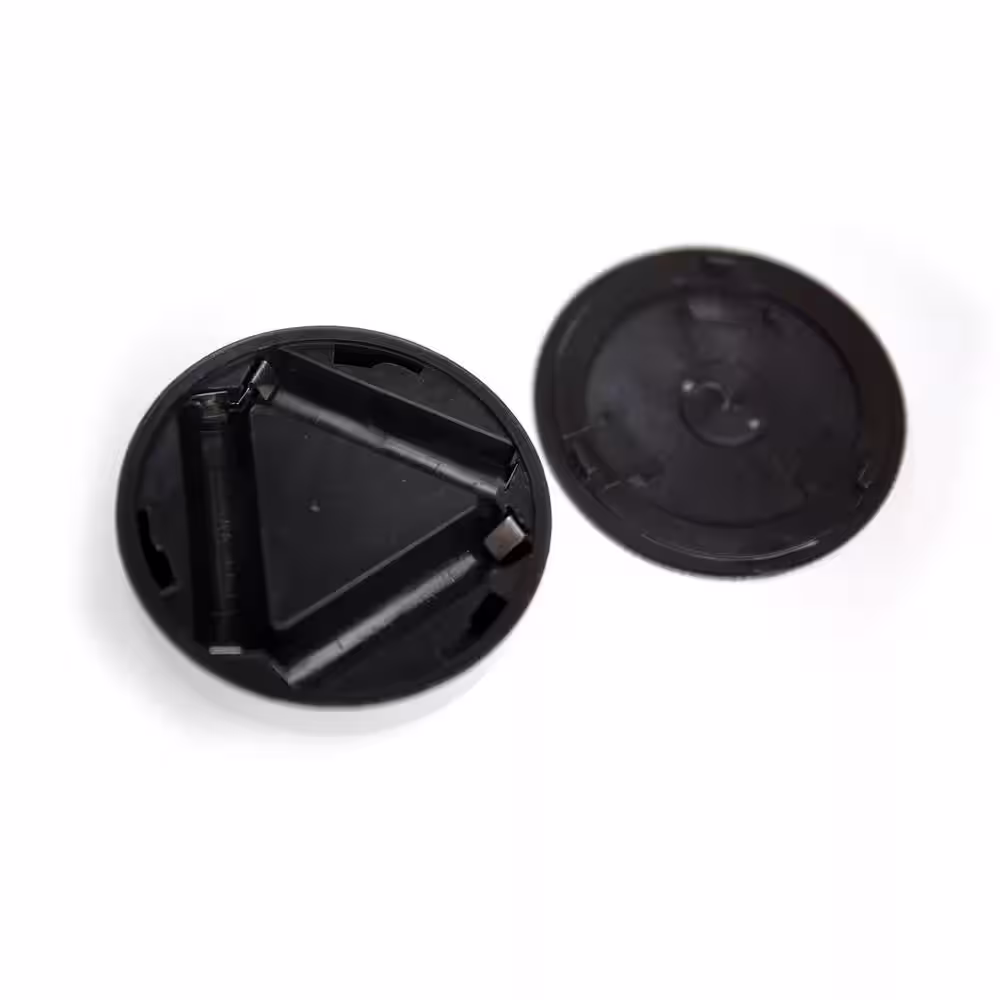 Pinegreen Lighting 2.8 in. Round Integrated LED Under Cabinet Puck Light Wood Grain