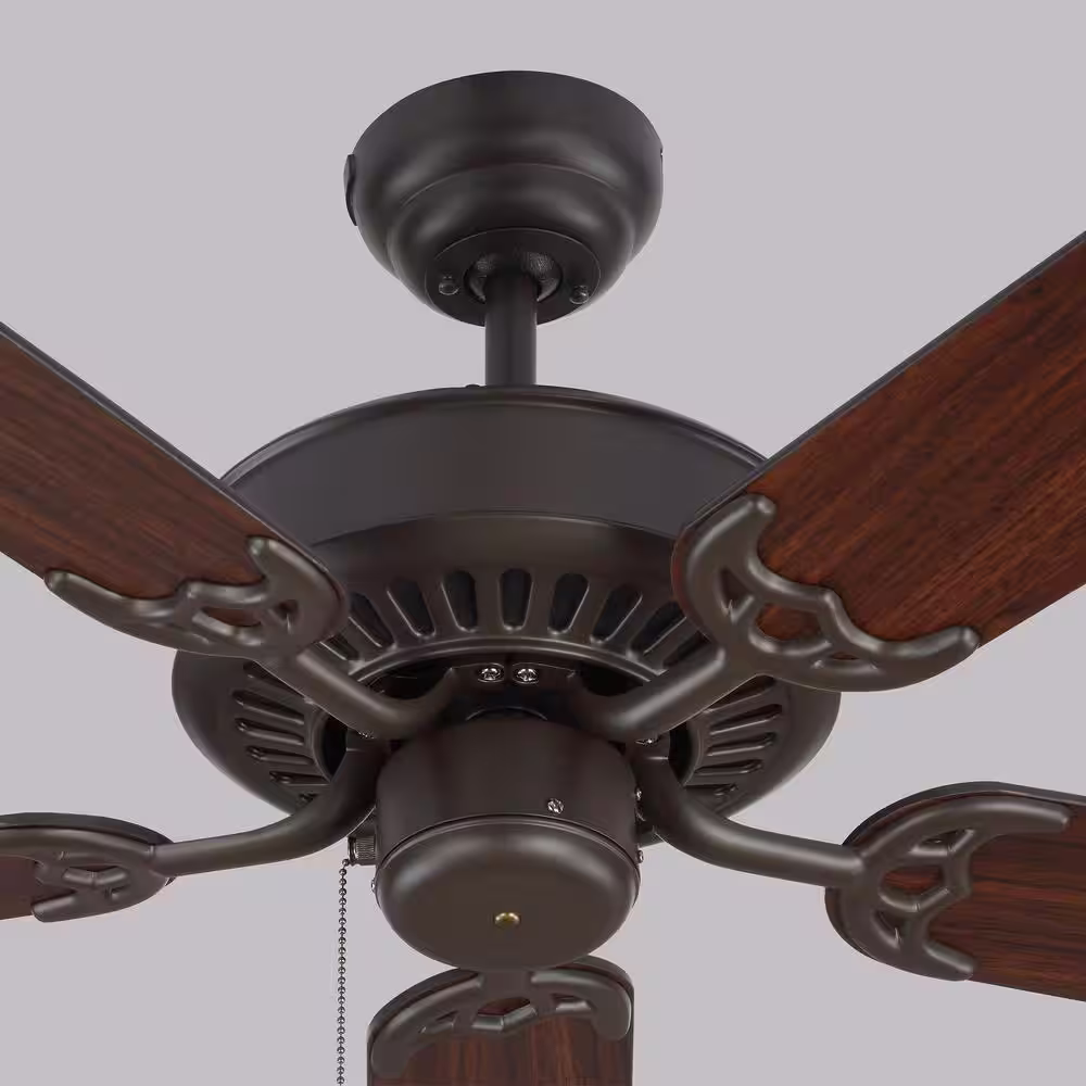 Generation Lighting Haven 52 in. Indoor Bronze Ceiling Fan with Dual Finished Blades