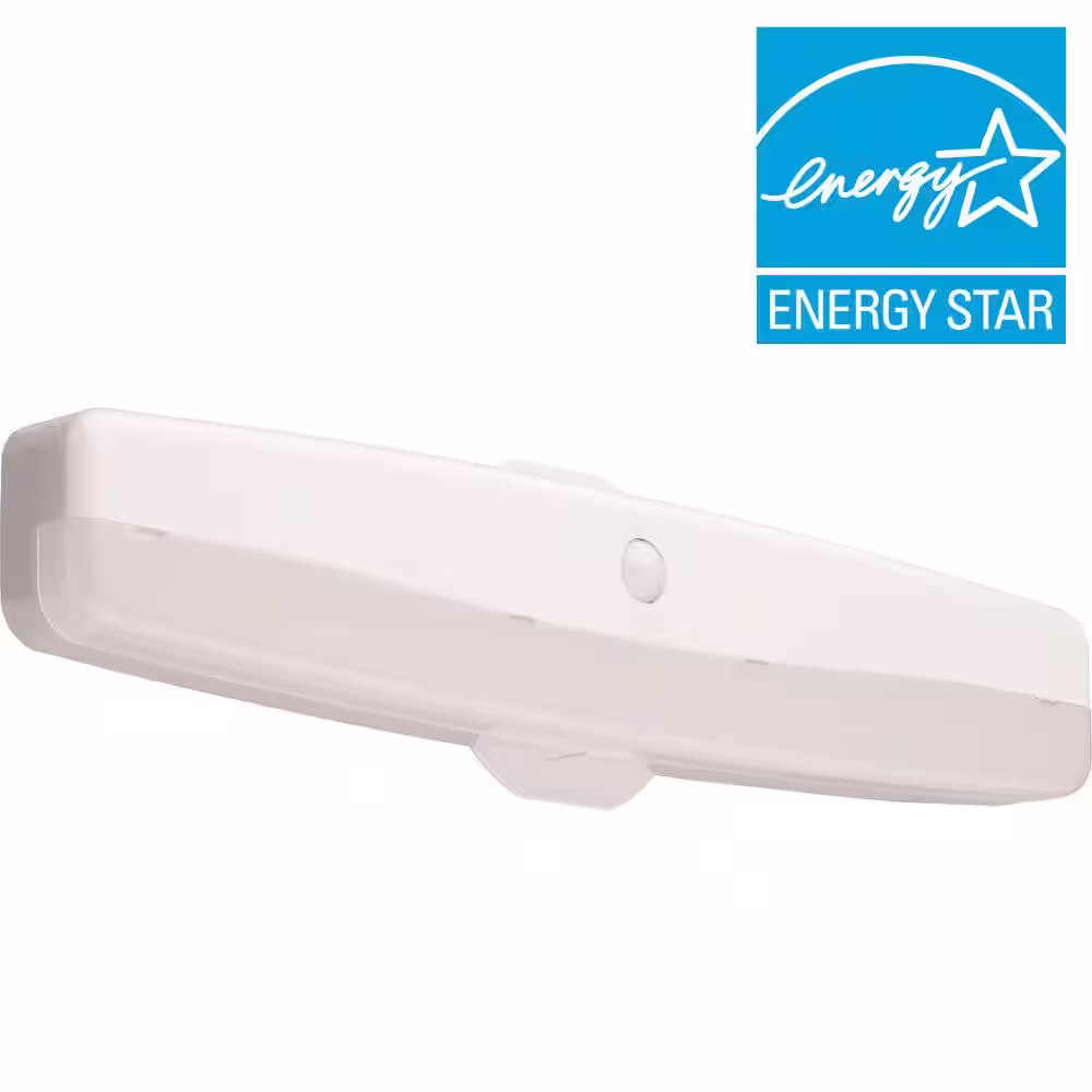 Lithonia Lighting 24 in. White LED Closet Light with Sensor