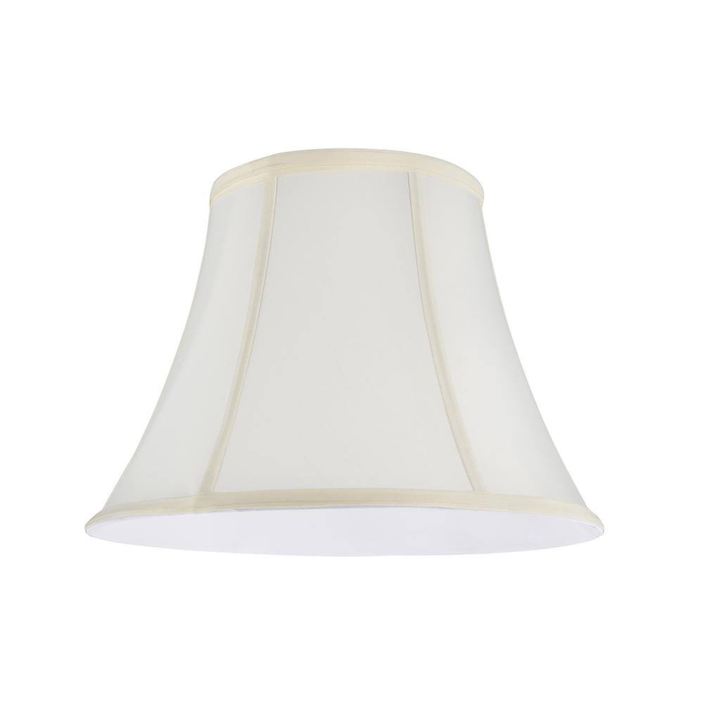 Aspen Creative Corporation 13 in. x 9.5 in. Off White Bell Lamp Shade