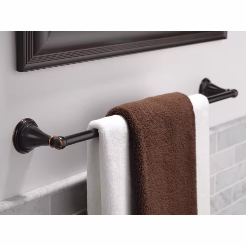 Delta Windemere 24 in. Towel Bar in Oil Rubbed Bronze