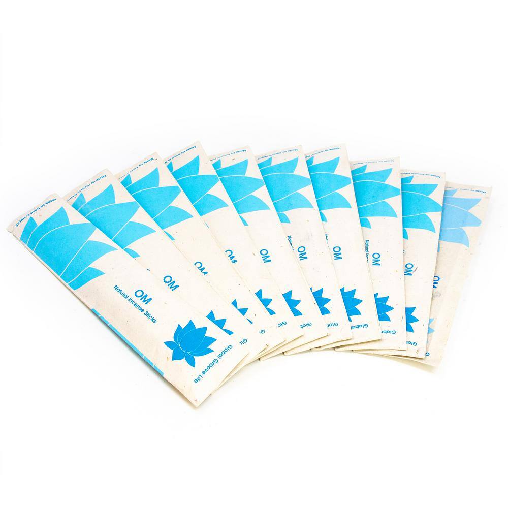 None All-Natural Brown OM Stick Incense (2 Packs)