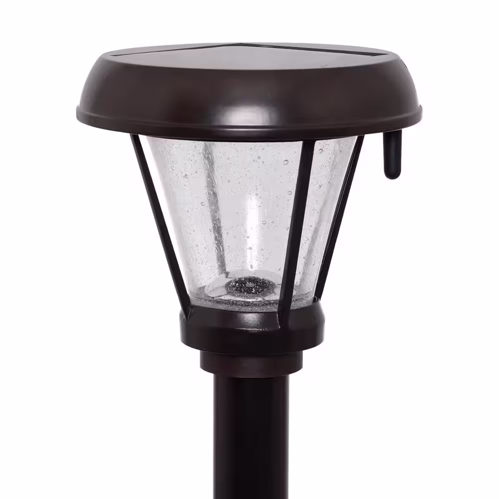 Westinghouse Low Voltage Bronze Solar Integrated LED Weather Resistant Path Light (2-Pack)