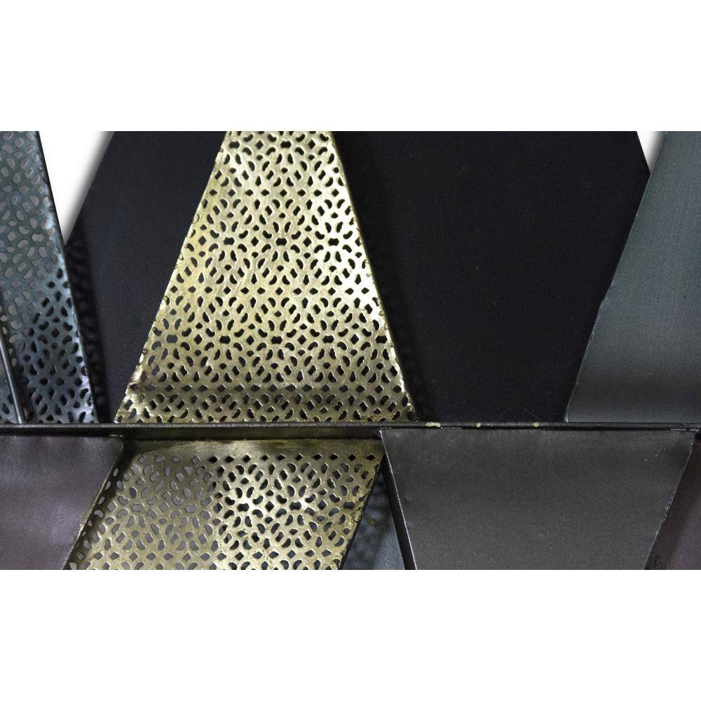 Classy Art 3D Metal Mountains Mixed Media Wall Art