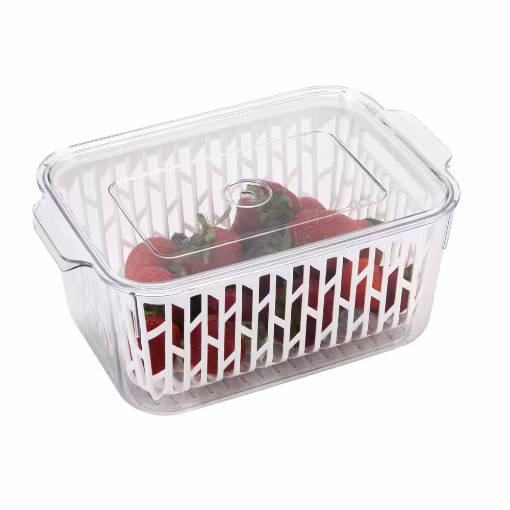 Kitchen Details 1-Piece Set Storage Container with Strainer