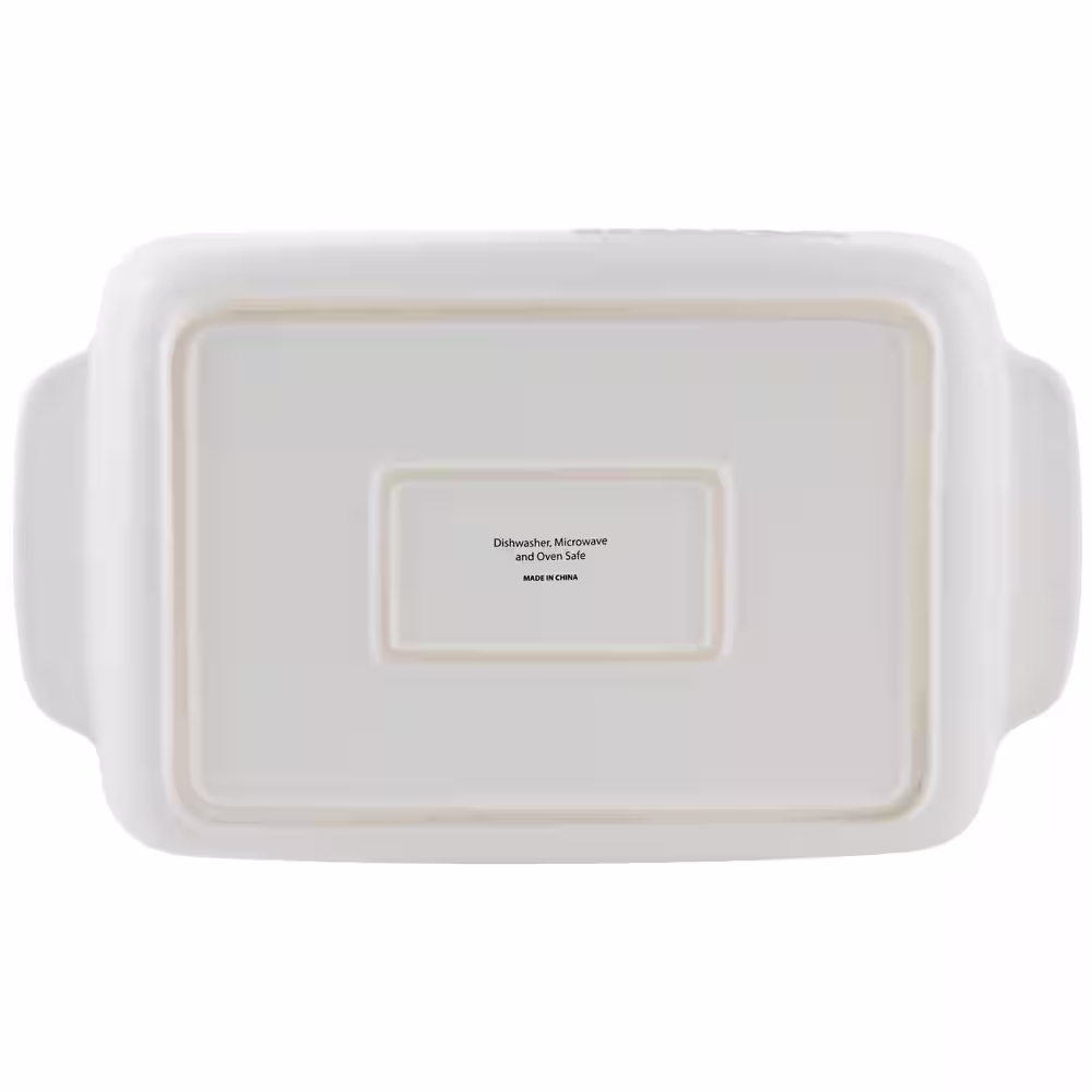 Crock-Pot Artisan 5.6 qt. Rectangular Stoneware Bake Pan in Cream