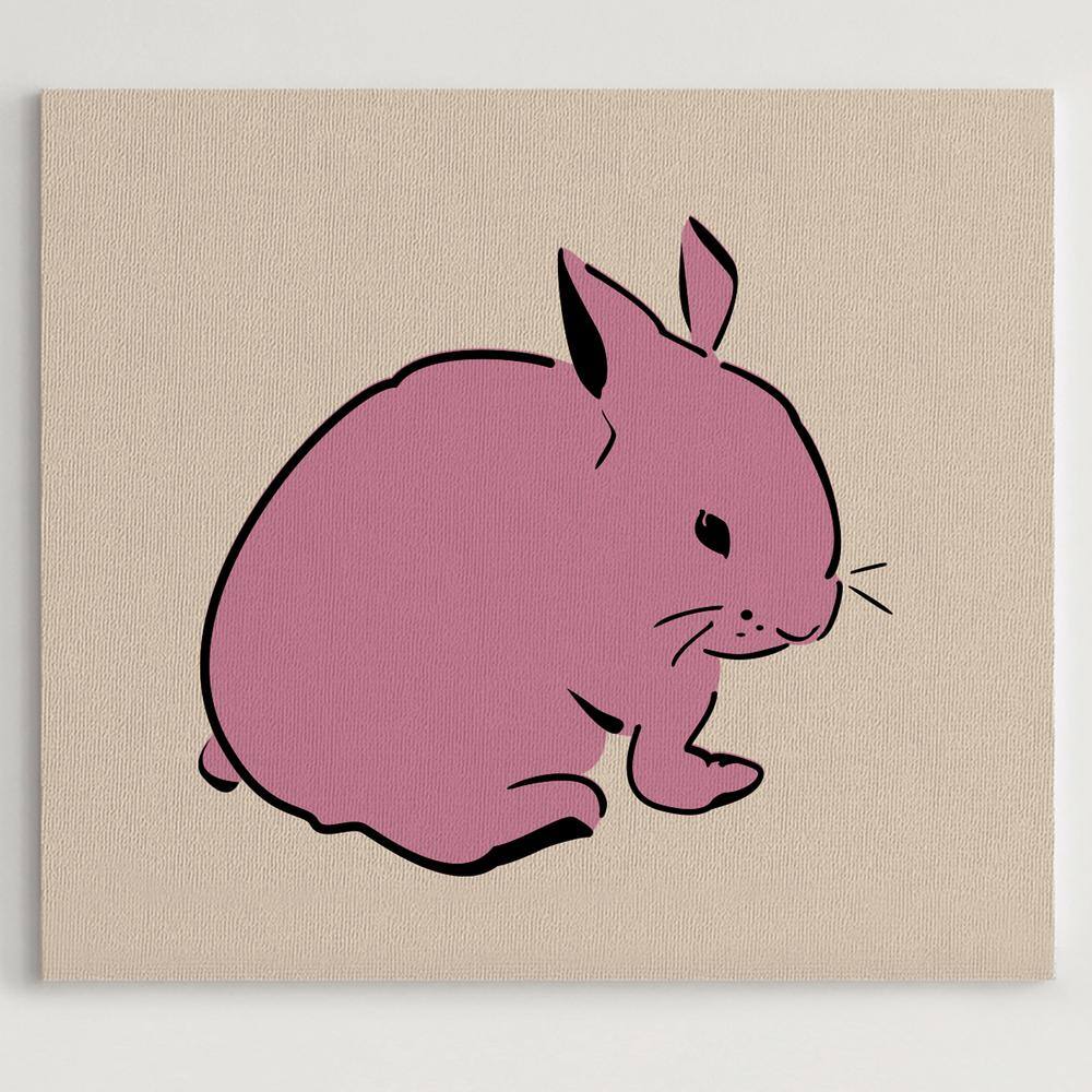 Stencil1 Bunny 2 Layer Stencil