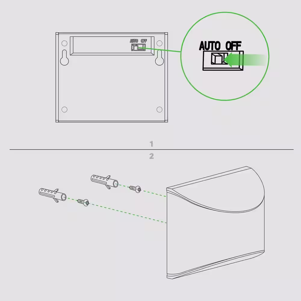 CLASSY CAPS Solar Gray Stainless Steel Integrated LED Deck Rail Light (2-Pack)