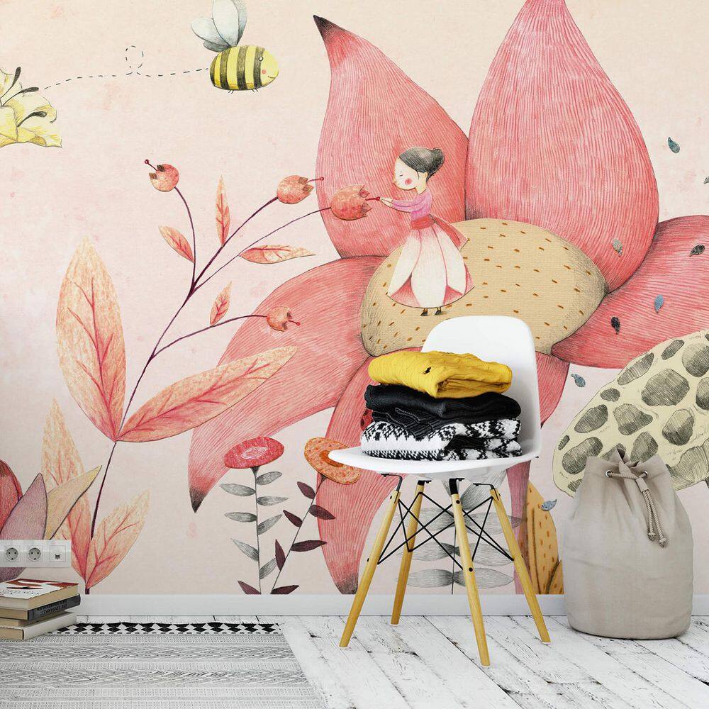 Ideal Decor Thumbelina Wall Mural