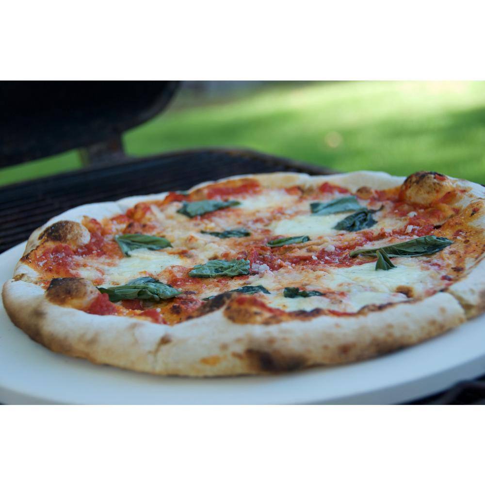PK Grills 14 in. Dia Pizza Stone in