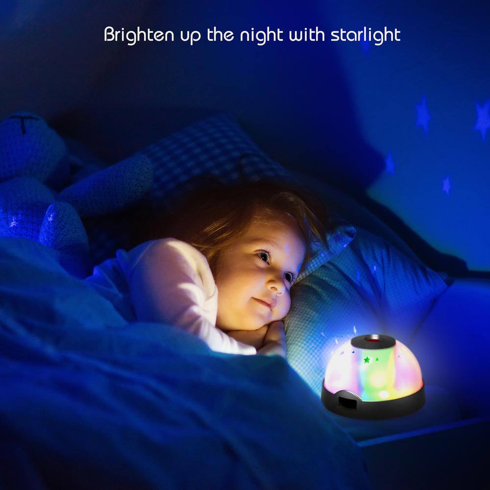 Tzumi LED ColorClock Projection Night Light