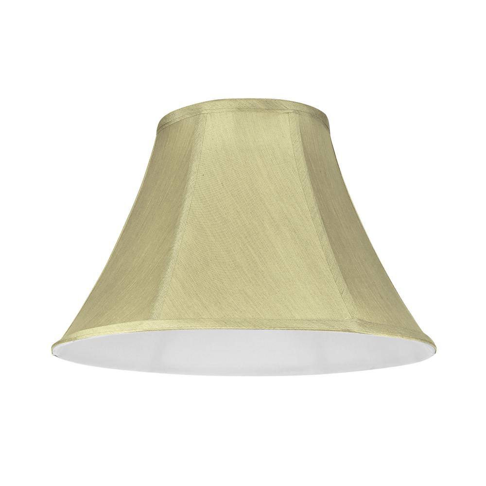 Aspen Creative Corporation 13 in. x 9 in. Beige Bell Lamp Shade