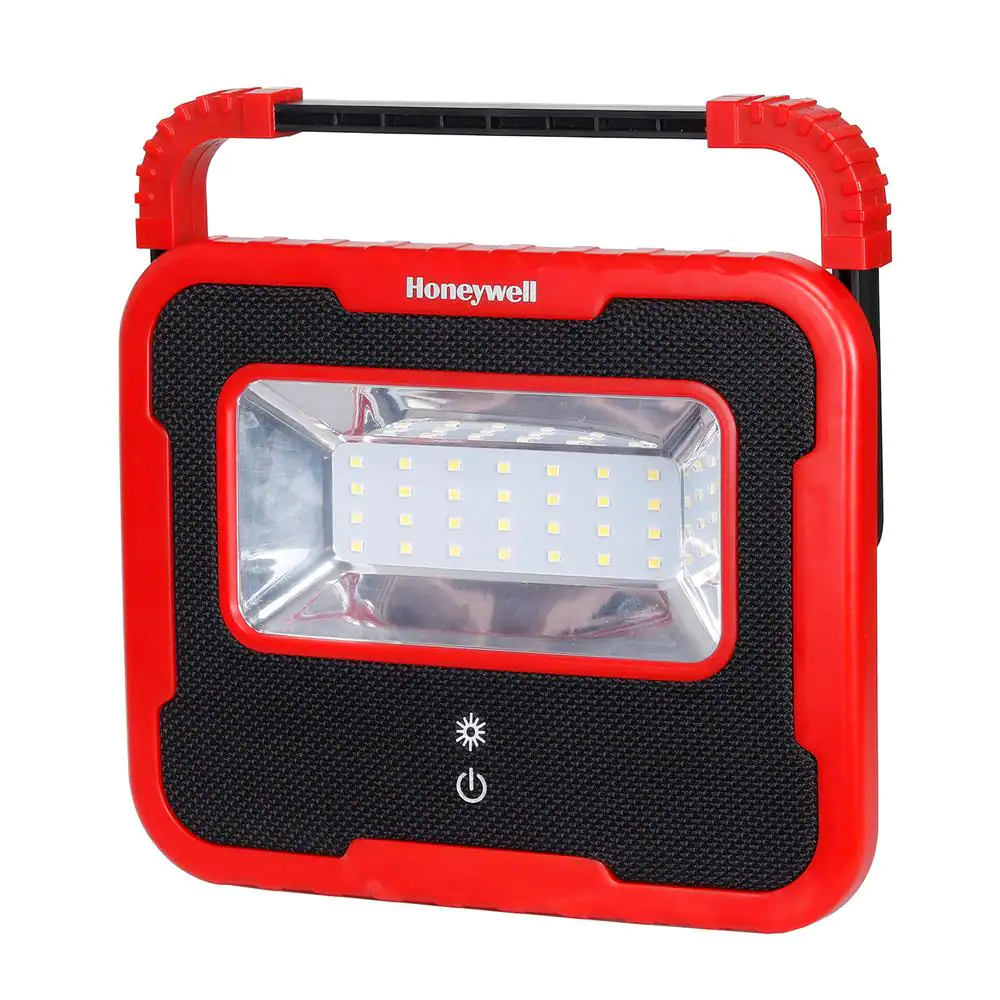 Honeywell 1000 Lumens Rechargeable LED Work Light with Bluetooth Speaker